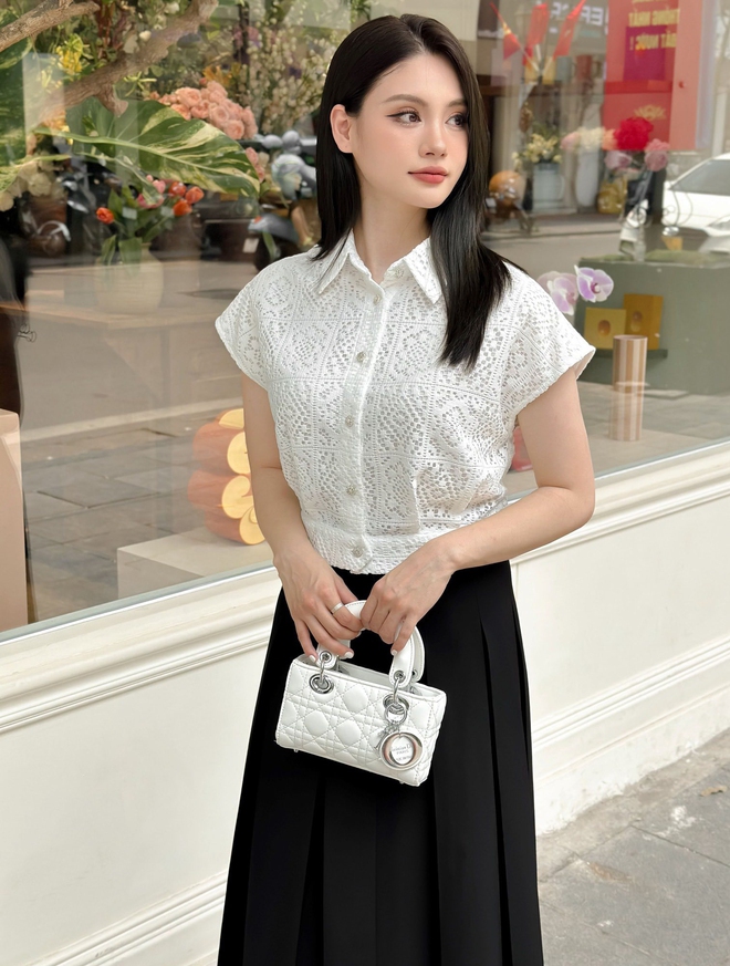 Váy ren - Ảnh 13.