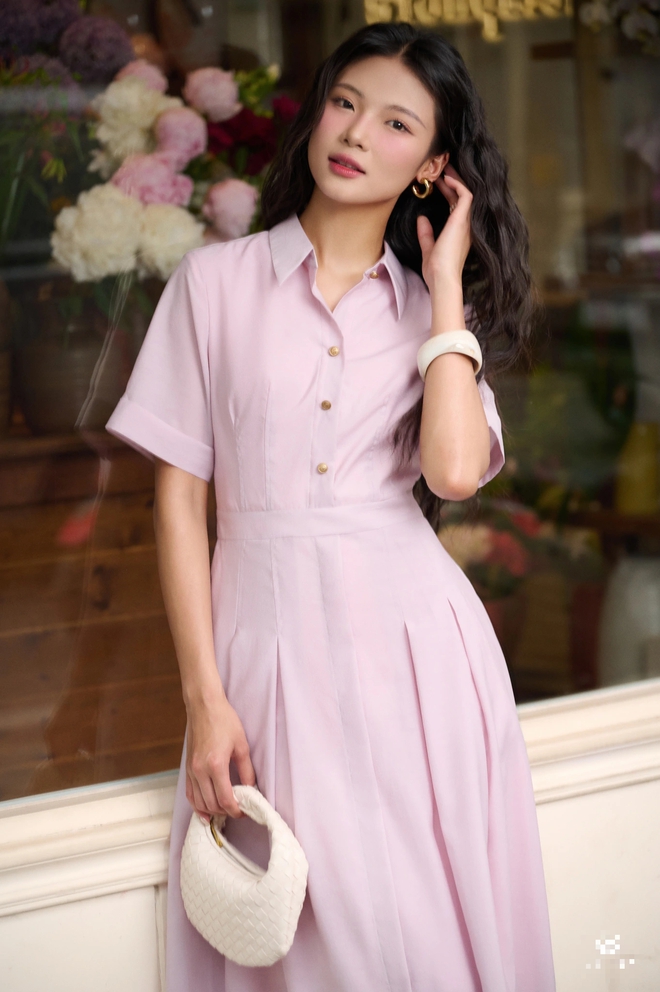 Váy sơ mi, biểu tượng thanh lịch vượt thời gian- Ảnh 6.