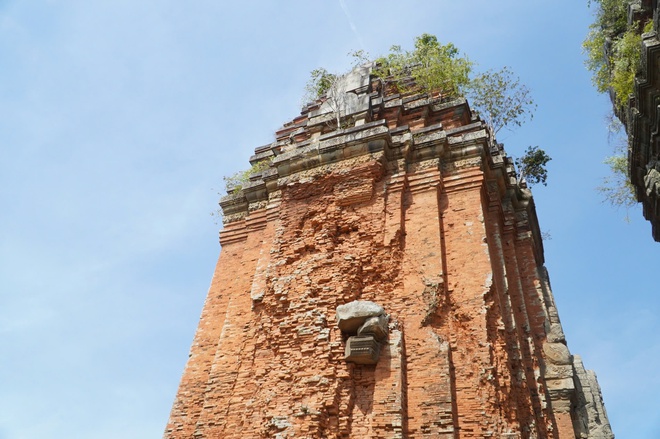 Tháp Chăm cao nhất Đông Nam Á đang xuống cấp nghiêm trọng- Ảnh 9. Tháp Chăm cao nhất Đông Nam Á đang xuống cấp nghiêm trọng- Ảnh 9.