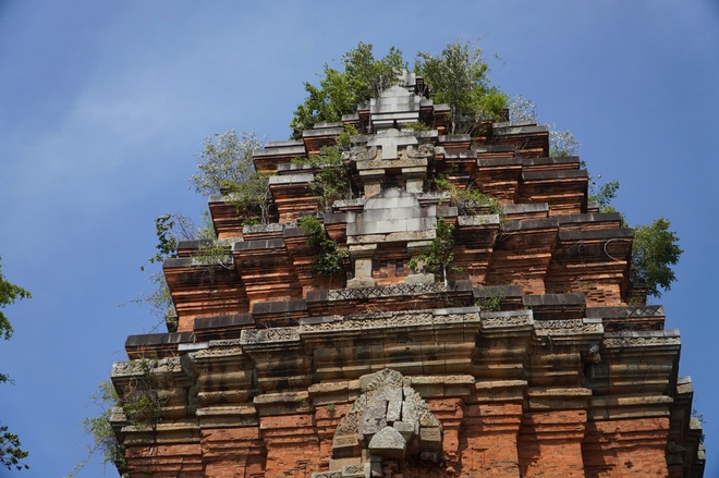 Tháp Chăm cao nhất Đông Nam Á đang xuống cấp nghiêm trọng- Ảnh 5. Tháp Chăm cao nhất Đông Nam Á đang xuống cấp nghiêm trọng- Ảnh 5.