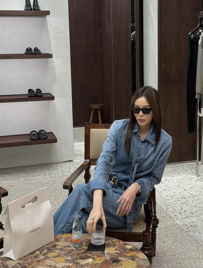 Biến tấu áo sơ mi dài tay để nàng xinh tươi ngày đầu thu  - Ảnh 2.