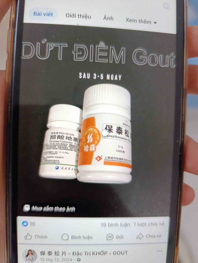 Cảnh báo nguy hiểm từ thuốc phenylbutazone mua qua mạng cho sức khỏe người dân - Ảnh 2.