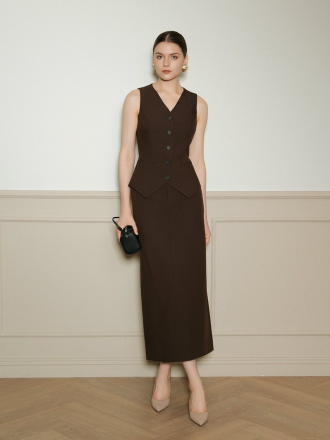 Cùng nàng đón thu với gam nâu thanh lịch, không lỗi mốt- Ảnh 1.