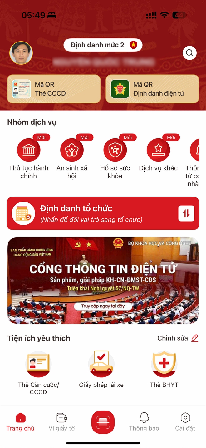 Cách nhận quà Quốc khánh 100.000 đồng qua tính năng mới trên VNeID- Ảnh 1. Cách nhận quà Quốc khánh 100.000 đồng qua tính năng mới trên VNeID- Ảnh 1.