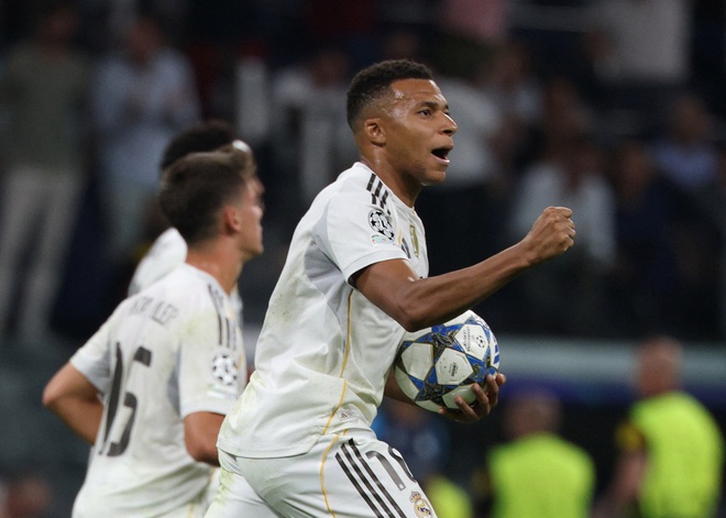 Mbappe giúp Real Madrid chật vật giành 3 điểm, Arsenal thắng nhờ ‘bài dị’ của HLV Arteta- Ảnh 3.