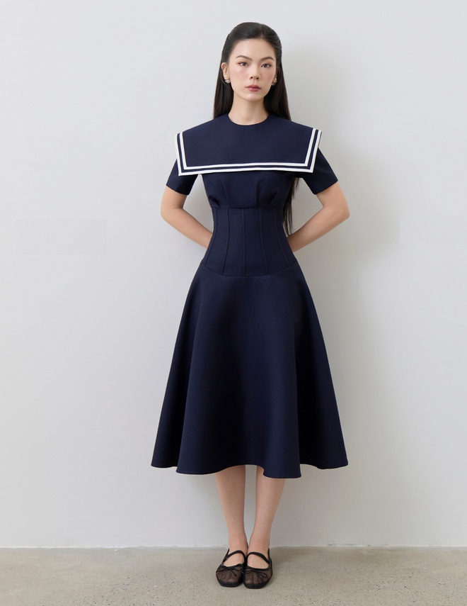 Váy chữ A tôn eo nhỏ, 'chân ái' của cô nàng nhỏ nhắn- Ảnh 6. Váy chữ A tôn eo nhỏ, 'chân ái' của cô nàng nhỏ nhắn- Ảnh 6.