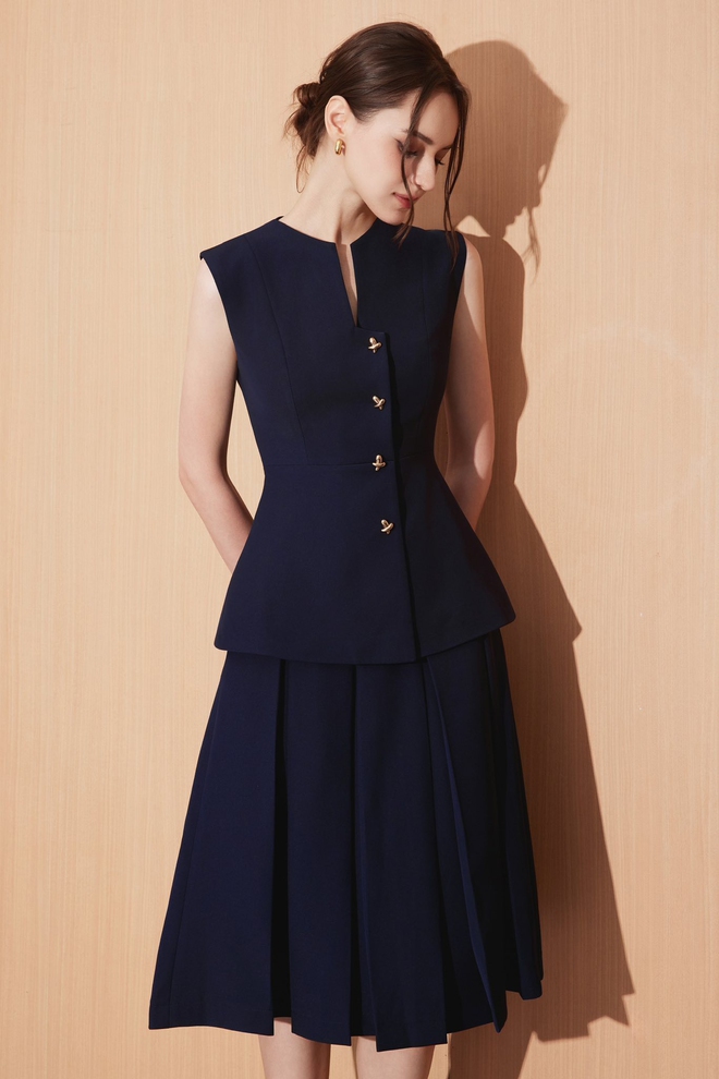 Nâng cấp hình ảnh mỗi ngày bằng bản phối áo và chân váy mùa thu - Ảnh 6.