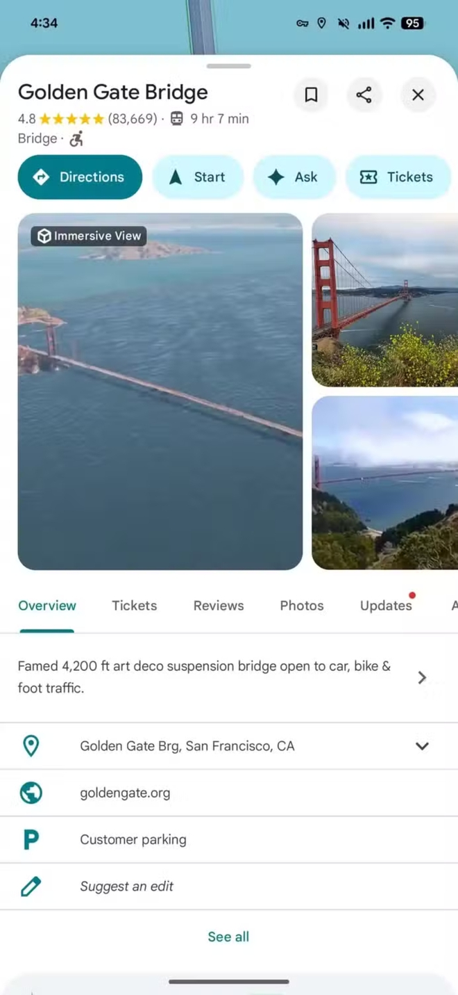 Google Maps 'lột x&aacute;c' với giao diện mới - Ảnh 2.