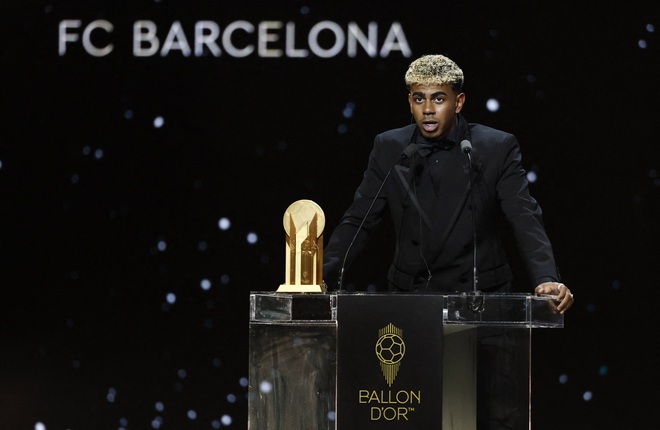 Ousmane Dembele giành Quả bóng vàng 2025, Yamal làm nên lịch sử- Ảnh 4.