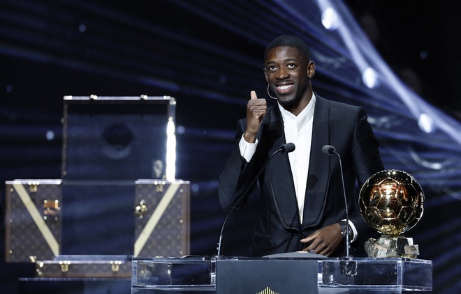 Ousmane Dembele giành Quả bóng vàng 202…