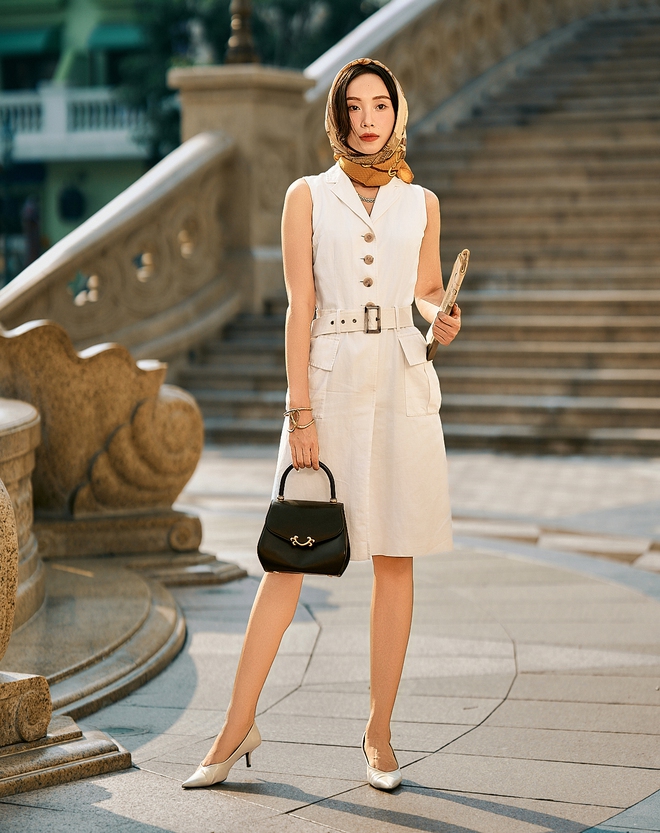 Hóa quý cô cổ điển cùng những kiểu váy dài này - Ảnh 6.