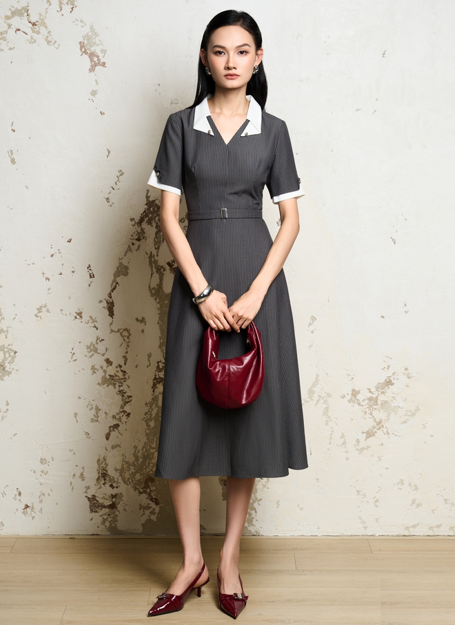 Hóa quý cô cổ điển cùng những kiểu váy dài này - Ảnh 11.