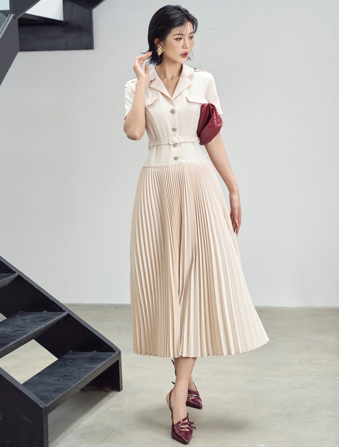 Hóa quý cô cổ điển cùng những kiểu váy dài này - Ảnh 8.