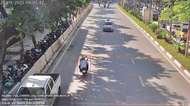 Camera AI của Cục CSGT phát hiện gần 2.000 vi phạm trên 1 tuyến đường Hà Nội - Ảnh 2.