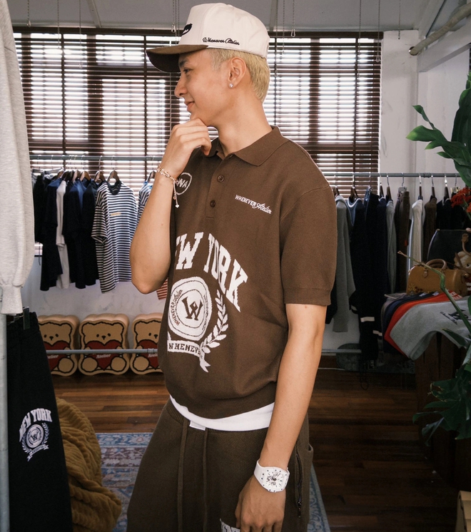 Biến hóa phong cách từ thanh lịch đến năng động với áo polo dệt kim- Ảnh 7.