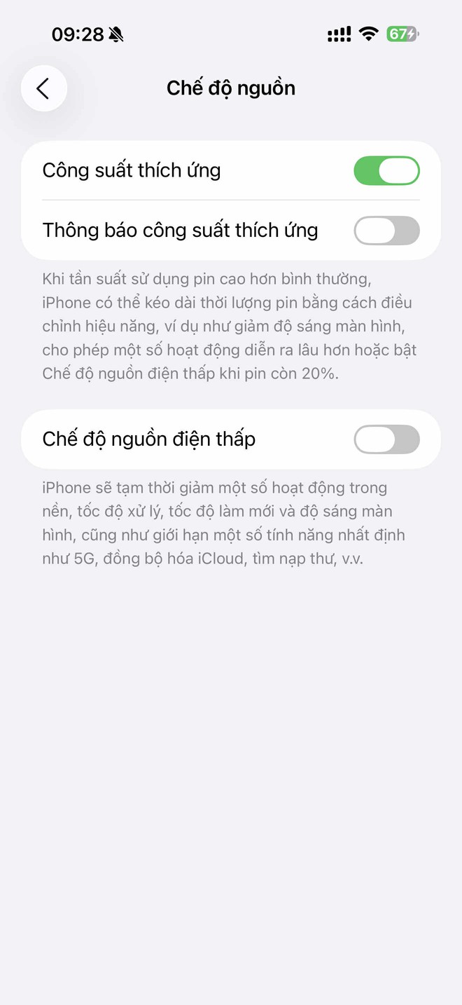 Chỉ một c&uacute; chạm, iOS 26 sẽ khiến iPhone tiết kiệm pin thấy r&otilde; - Ảnh 3.