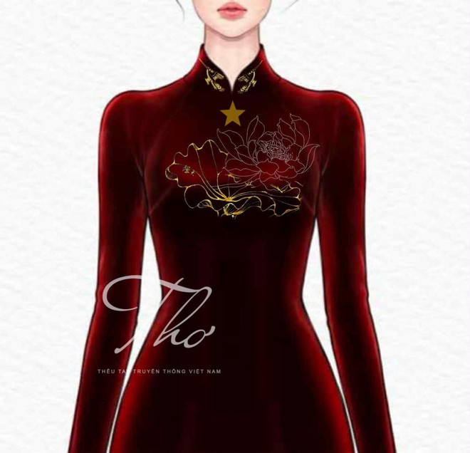 Nhà thiết kế Nguyễn Thơ Thơ tiết lộ chiếc áo dài đặc biệt của BTV Minh Trang - Ảnh 6.