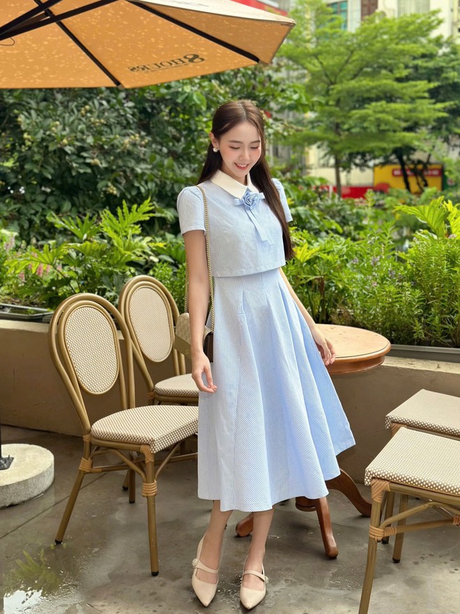 Diện trang phục theo set đồng bộ, cách mặc sành điệu của mùa - Ảnh 6.