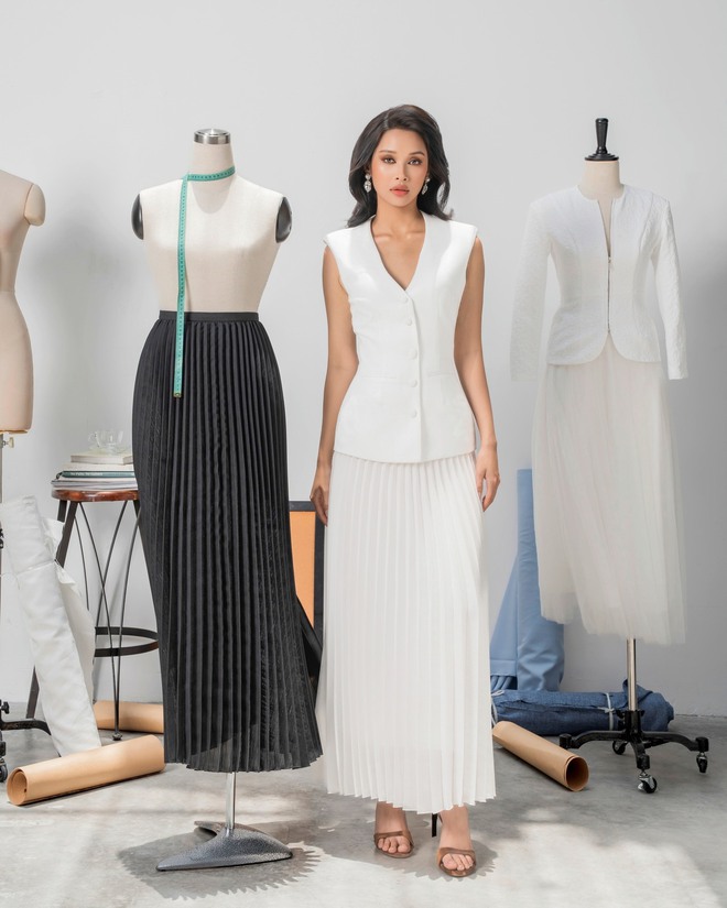 Tự tin diện trang phục haute couture vào công sở- Ảnh 2.