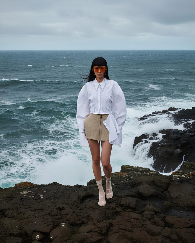 Màu trắng 'cloud dancer' lên ngôi: Mặc gì để an yên trong năm 2026?- Ảnh 4.