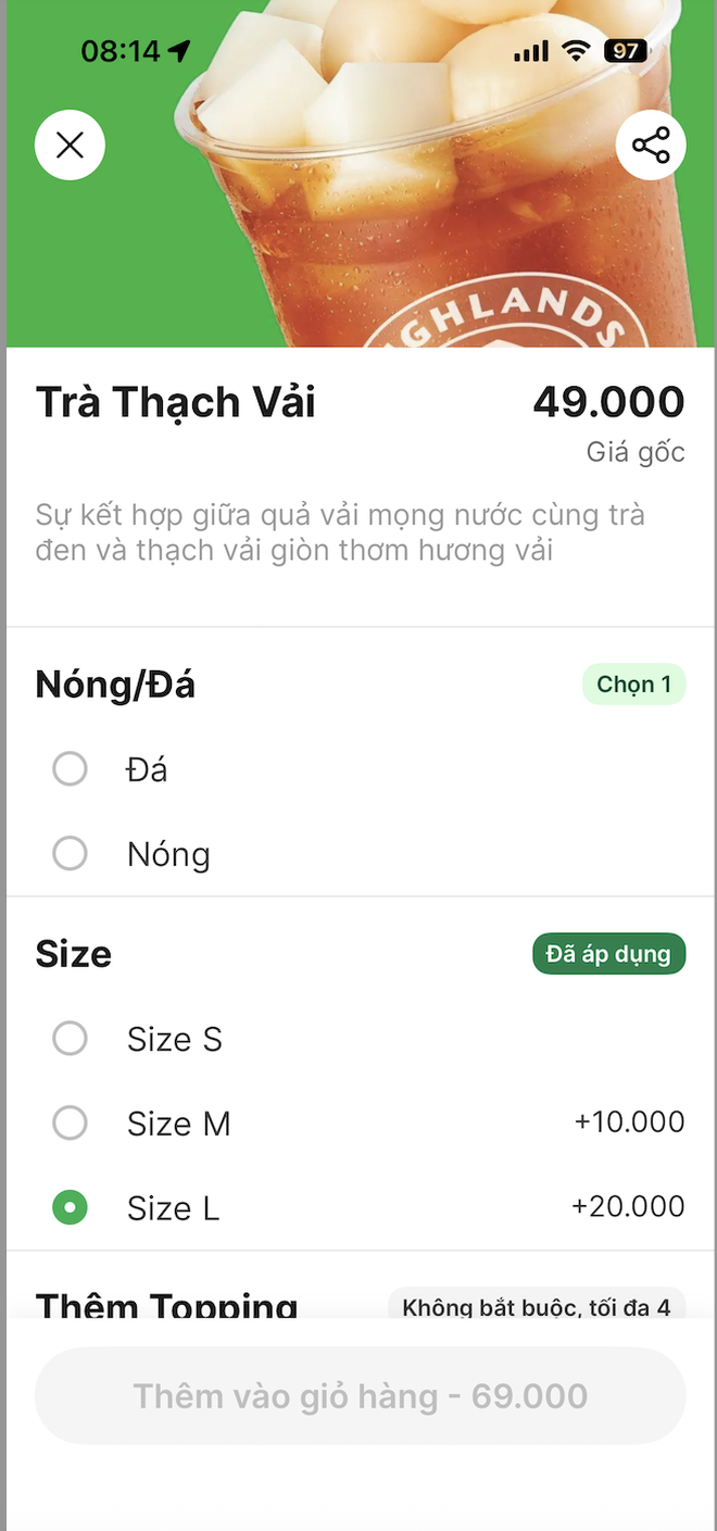 Highlands Coffee tạm ngưng b&aacute;n tr&agrave; sen v&agrave;ng, tr&agrave; vải để 'đổi nh&agrave; cung cấp'- Ảnh 4.