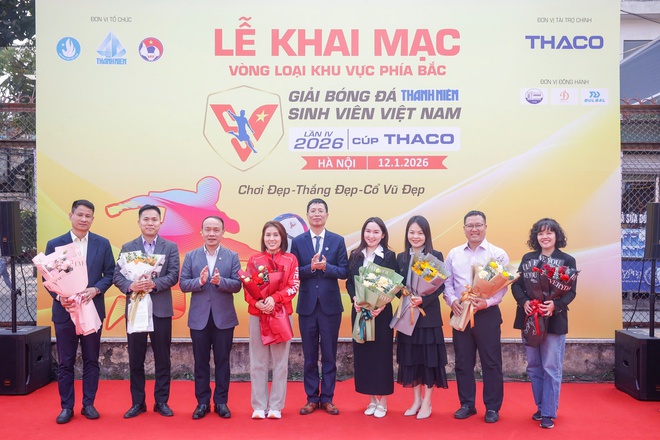 Khai mạc vòng loại phía bắc TNSV THACO cup 2026: Bùng nổ ngày hội của sinh viên!- Ảnh 6. Khai mạc vòng loại phía bắc TNSV THACO cup 2026: Bùng nổ ngày hội của sinh viên!- Ảnh 6.