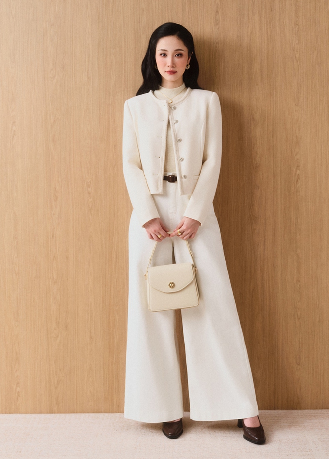  Bừng sáng phong cách với lựa chọn váy trắng và quần trắng - Ảnh 8.