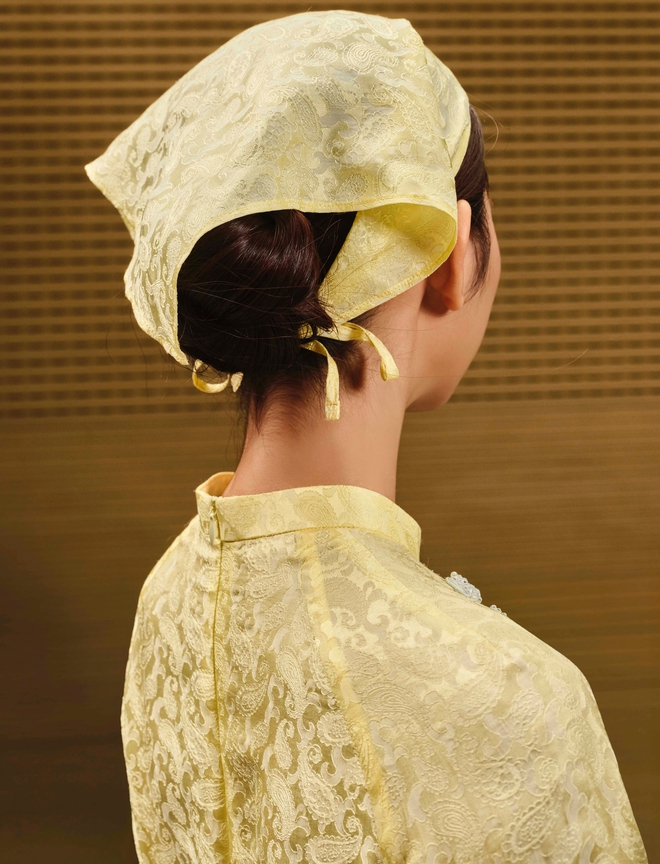 Áo dài, lụa tơ tằm và nhịp sống hiện đại mùa tết 2026 Áo dài, lụa tơ tằm và nhịp sống hiện đại - Ảnh 8.