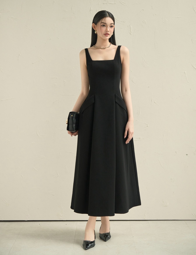 5 chiếc váy midi sang trọng, hợp cả đi làm lẫn đi tiệc cuối năm- Ảnh 11. 5 chiếc váy midi sang trọng, hợp cả đi làm lẫn đi tiệc cuối năm- Ảnh 11.