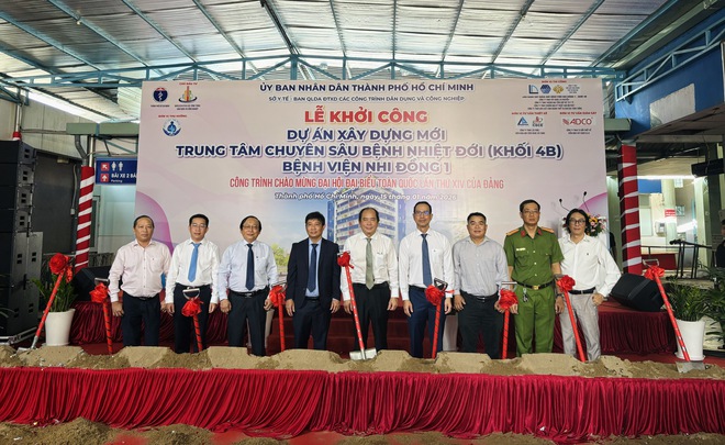 TP.HCM khởi c&ocirc;ng loạt c&ocirc;ng tr&igrave;nh y tế trọng điểm- Ảnh 3.