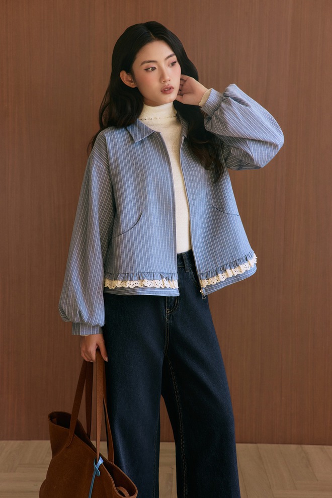 Muôn kiểu phối đồ nhiều lớp, mỏng nhẹ mà sang chảnh cho tiết trời mùa xuân - Ảnh 7.