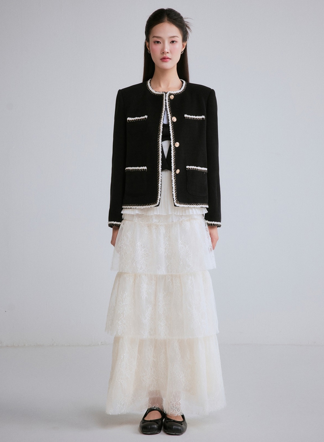 Muôn kiểu phối đồ nhiều lớp, mỏng nhẹ mà sang chảnh cho tiết trời mùa xuân - Ảnh 8.