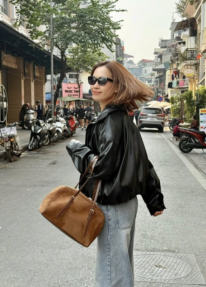 Áo khoác da mang theo tinh thần tự do trong từng bản phối- Ảnh 5. Áo khoác da mang theo tinh thần tự do trong từng bản phối- Ảnh 5.