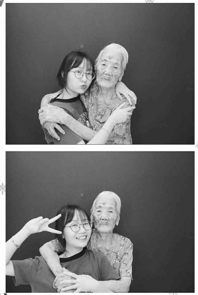 Khi b&agrave; nội 101 tuổi đi chơi c&ugrave;ng ch&aacute;u g&aacute;i gen Z - Ảnh 1.