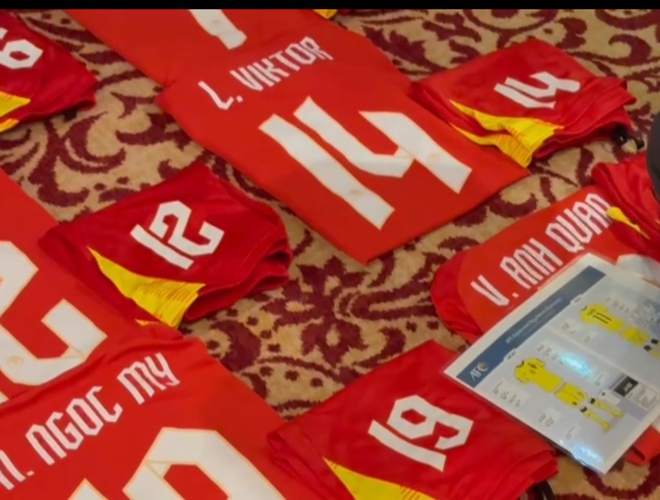 AFC l&agrave;m việc &lsquo;n&oacute;ng&rsquo; với U.23 Việt Nam, kiểm tra kỹ k&iacute;ch thước số &aacute;o v&agrave; tuy&ecirc;n bố c&oacute; VAR- Ảnh 2.