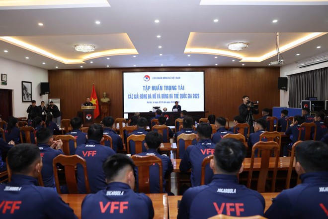 VFF tổ chức tập huấn đặc biệt, 65/66 trọng tài Việt Nam đạt chuẩn thể lực- Ảnh 13. VFF tổ chức tập huấn đặc biệt, 65/66 trọng tài Việt Nam đạt chuẩn thể lực- Ảnh 13.