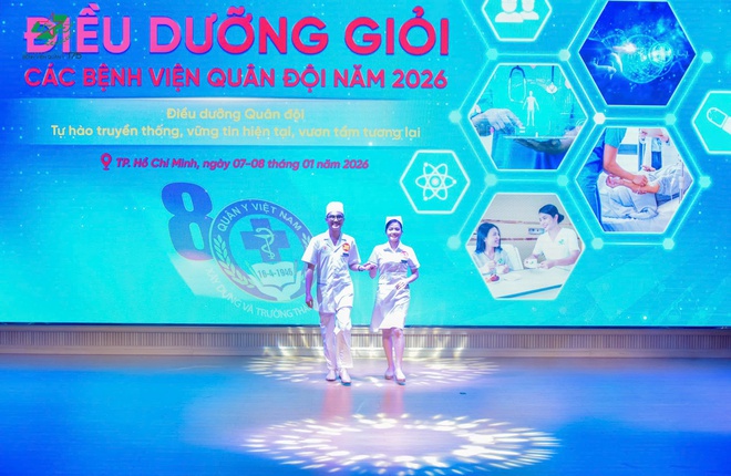 Gần 100 điều dưỡng Qu&acirc;n y tranh t&agrave;i hội thi điều dưỡng giỏi năm 2026 - Ảnh 2.