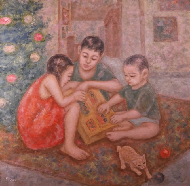 'Nơi những dòng chảy gặp nhau': Dấu ấn mới của Đặng Thanh Huyền - Ảnh 6.