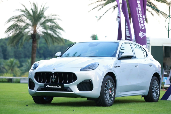 SUV gần 4 tỉ đồng Maserati Grecale hai lần trở thành giải thưởng Hole-in-One - Ảnh 1.