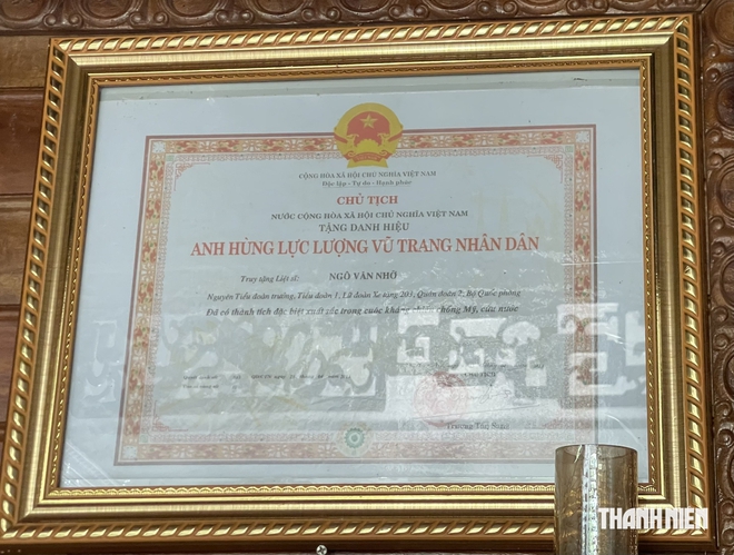 Chuyện về người vợ 52 năm giữ bài thơ về Anh hùng liệt sĩ Ngô Văn Nhỡ- Ảnh 6.