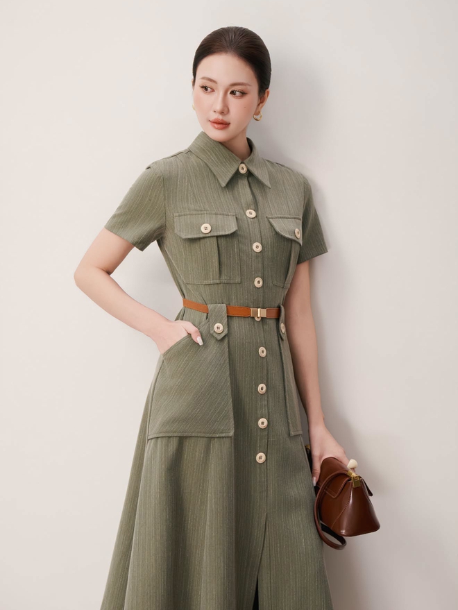 Đầm sơ mi - Ảnh 10.
