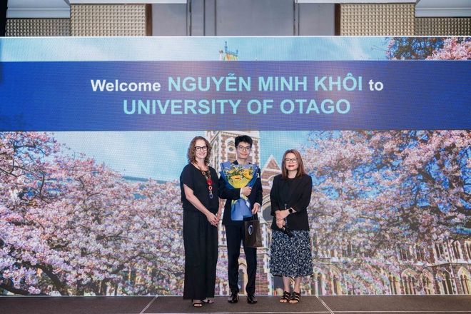 Đại học Otago trao học bổng gần 1 tỉ đồng cho sinh viên Việt Nam - Ảnh 1.