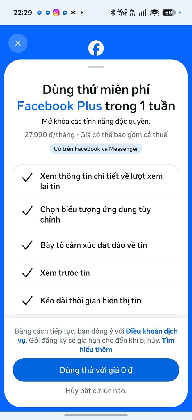 Meta One xuất hiện tại Việt Nam, t&iacute;ch hợp Facebook Plus v&agrave; nhiều c&ocirc;ng cụ AI - Ảnh 2.