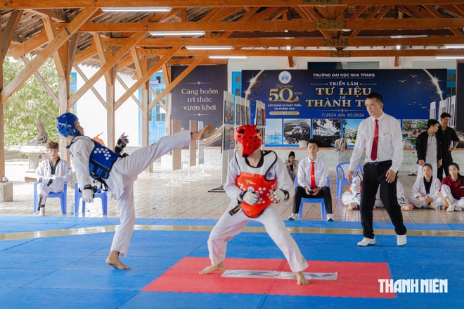 Sôi nổi tranh tài tại Đại hội thể dục thể thao Trường ĐH Nha Trang - Ảnh 3.