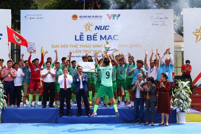 Trường Đại học TDTT TP.HCM thắng Đại học Huế, giành chức vô địch- Ảnh 1.