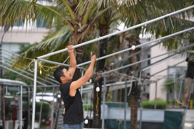 Bãi biển Nhật Lệ ngày hàng chục hàng quán tháo dỡ, trả lại mặt bằng - Ảnh 14.