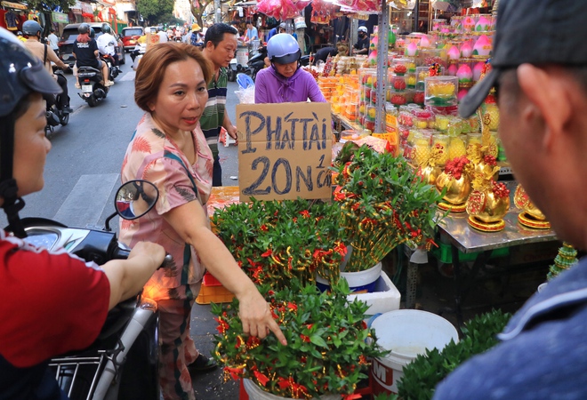 Độc lạ tết ở Chợ Lớn, TP.HCM: Khu chợ mỗi năm chỉ xuất hiện đ&uacute;ng một lần - Ảnh 8.