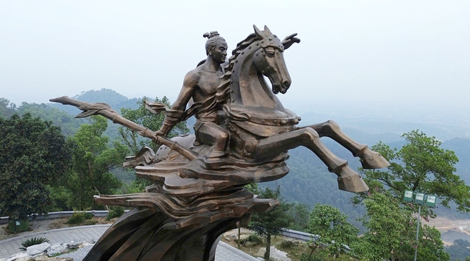 Điều &iacute;t biết về tượng đ&agrave;i nơi Th&aacute;nh Gi&oacute;ng cưỡi ngựa sắt về trời- Ảnh 6.
