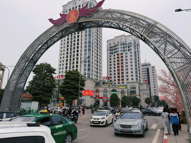 H&agrave;ng ngh&igrave;n người đổ về du xu&acirc;n ở đường hoa xứ Tr&agrave; Th&aacute;i Nguy&ecirc;n- Ảnh 5.