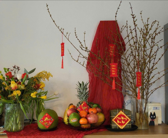 Người Việt ở Thuỵ Sĩ: Kỳ c&ocirc;ng m&acirc;m cỗ tết 3 miền Bắc - Trung - Nam - Ảnh 7.